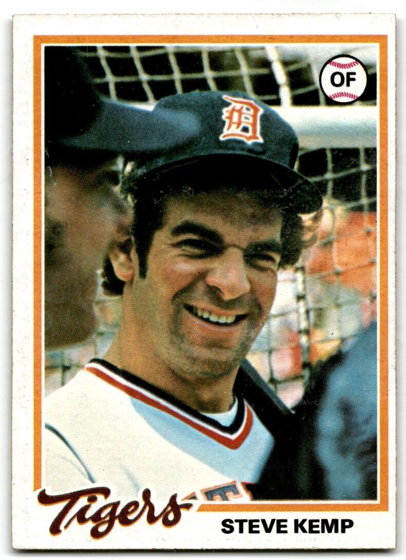 1978 Topps Steve Kemp Detroit Tigers #21