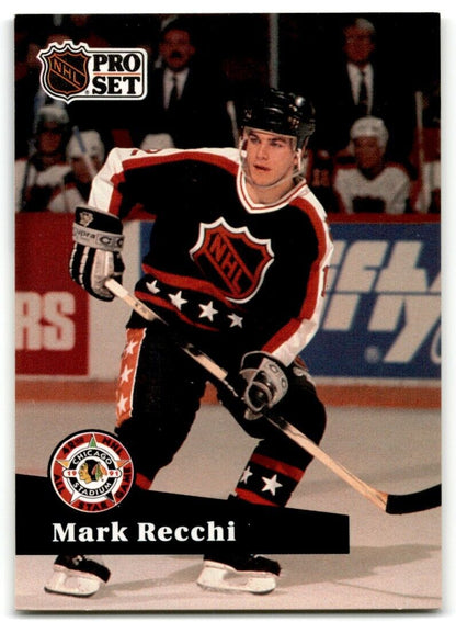 1991-92 Pro Set Mark Recchi Pittsburgh Penguins #313