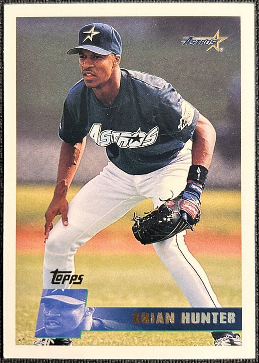 1996 Topps Brian Hunter Houston Astros #268