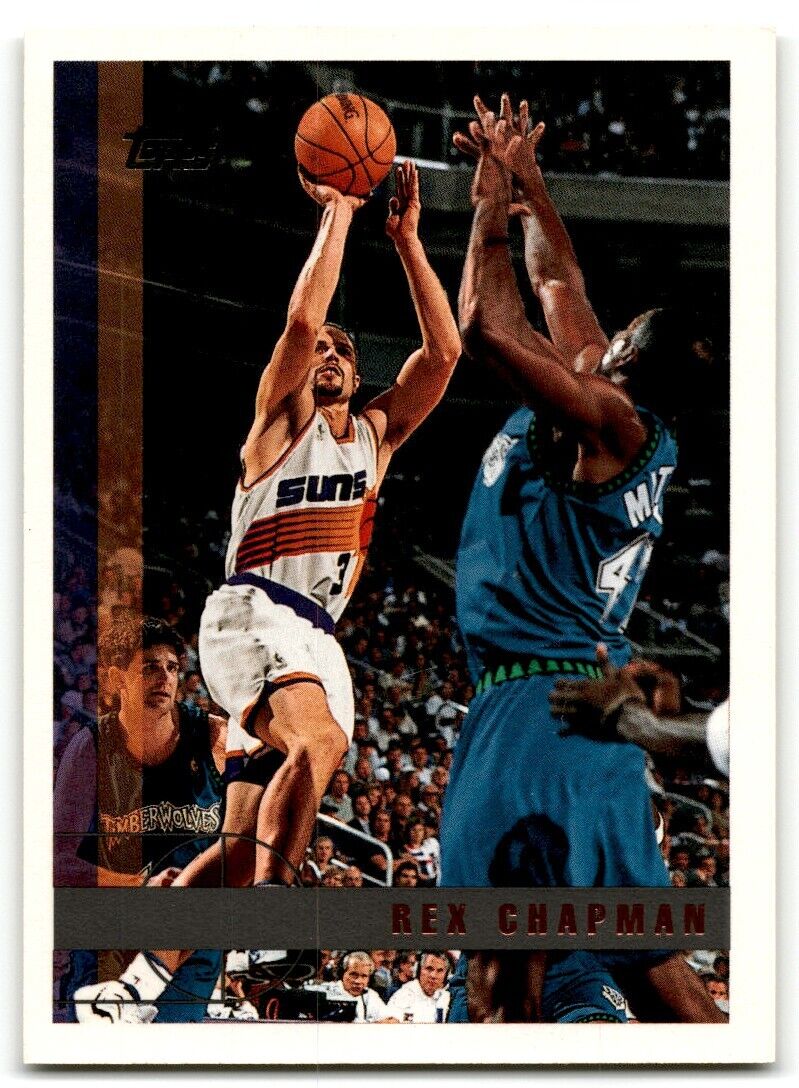 1997-98 Topps Chrome Refractors Rex Chapman Phoenix Suns #134