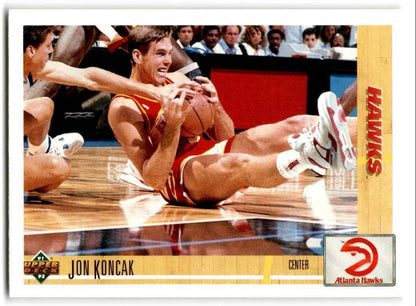 1991-92 Upper Deck Jon Koncak Atlanta Hawks #236