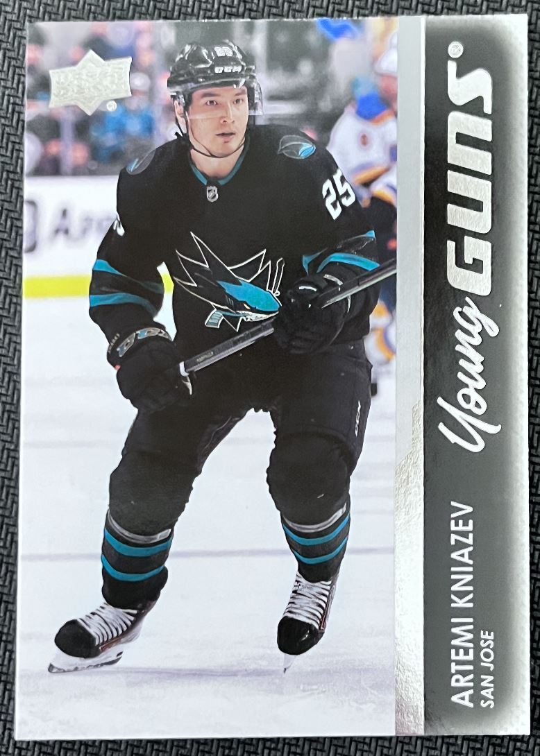 2021-22 Upper Deck Artemi Kniazev Rookie San Jose Sharks #749