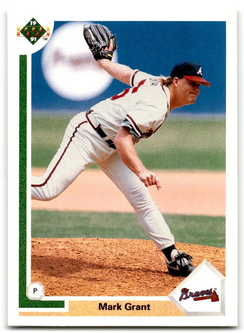 1991 Upper Deck Mark Grant Atlanta Braves #301