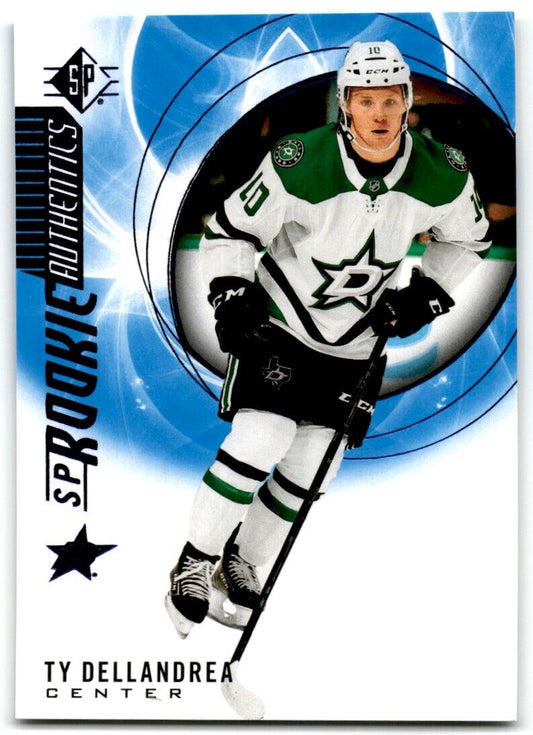 2020-21 Upper Deck Rookie SP Authentic Ty Dellandrea Rookie Dallas Stars #124