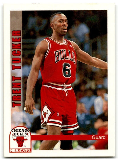 1992-93 Hoops Trent Tucker Chicago Bulls #363