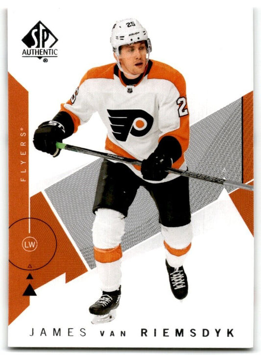 2018-19 SP Authentic James van Riemsdyk Philadelphia Flyers #83