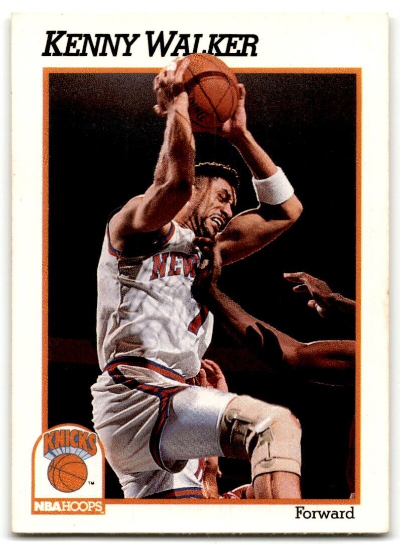 1991-92 Hoops Kenny Walker New York Knicks #145