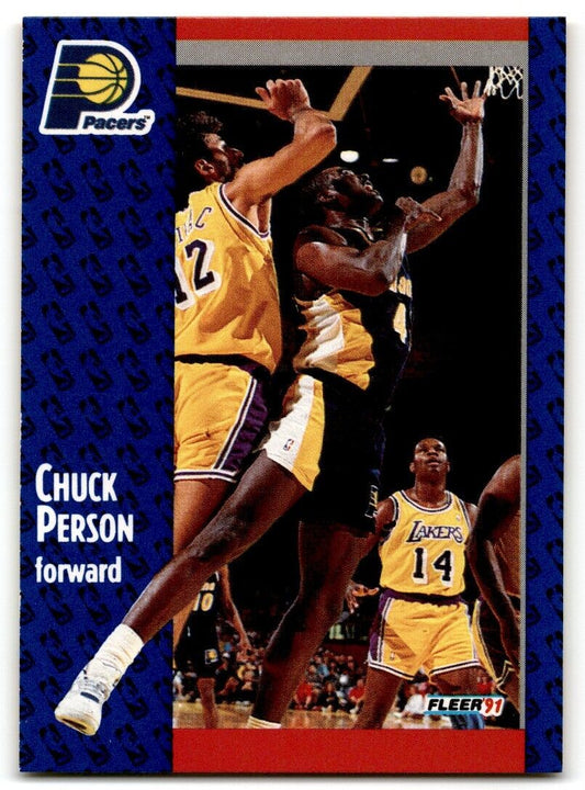 1991-92 Fleer Chuck Person Indiana Pacers #84