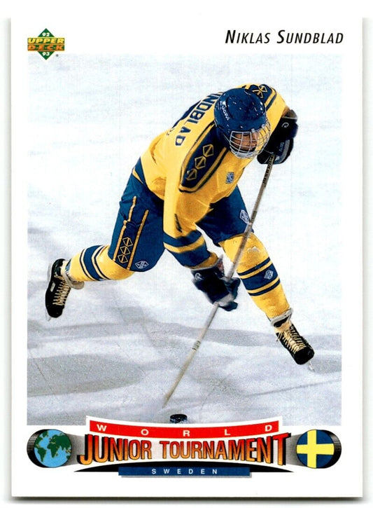 1992-93 Upper Deck Niklas Sundblad Rookie Sweden #227