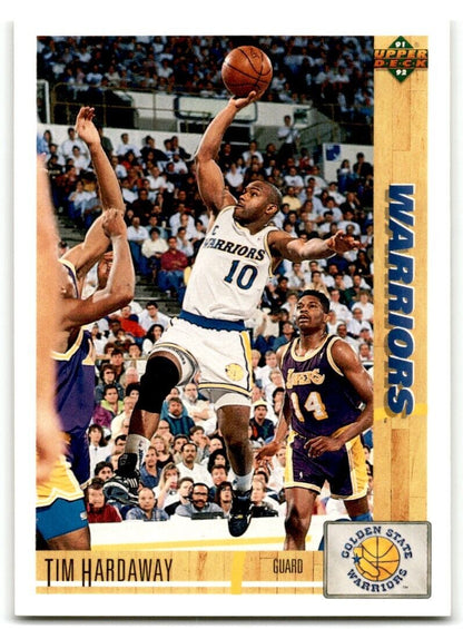 1991-92 Upper Deck Tim Hardaway Golden State Warriors #243