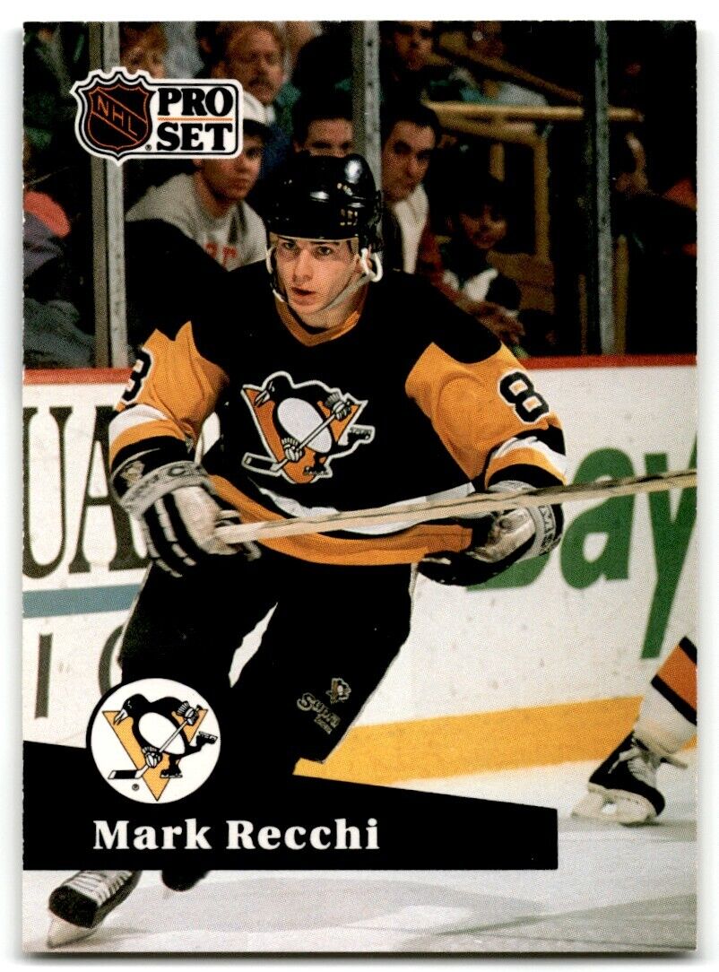 1991-92 Pro Set Mark Recchi Pittsburgh Penguins #184