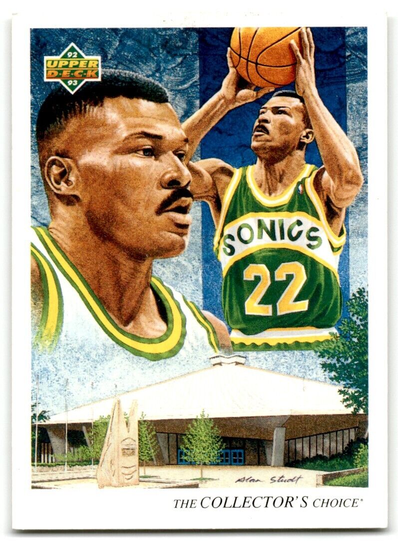 1992-93 Upper Deck Ricky Pierce Seattle SuperSonics #58