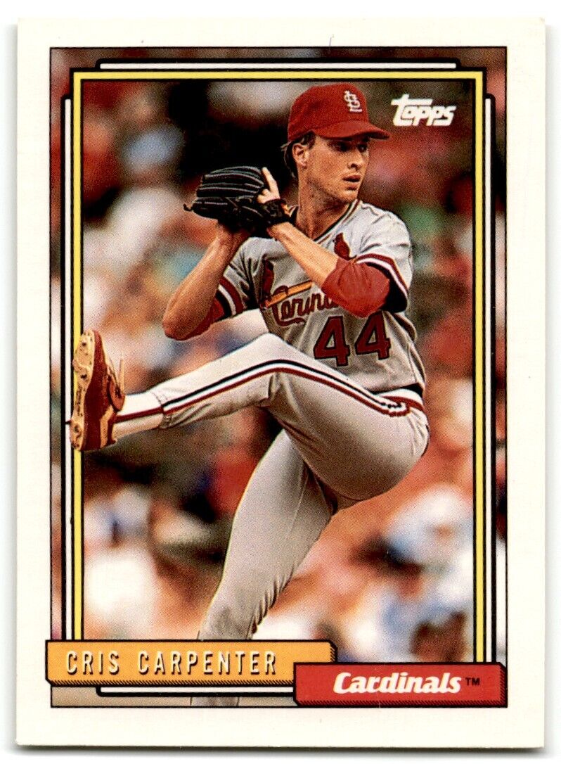 1992 Topps Cris Carpenter St. Louis Cardinals #147