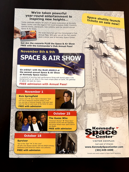 NASA Space Shuttle STS-125 Atlantis Kennedy Space Center 8X10 presentation