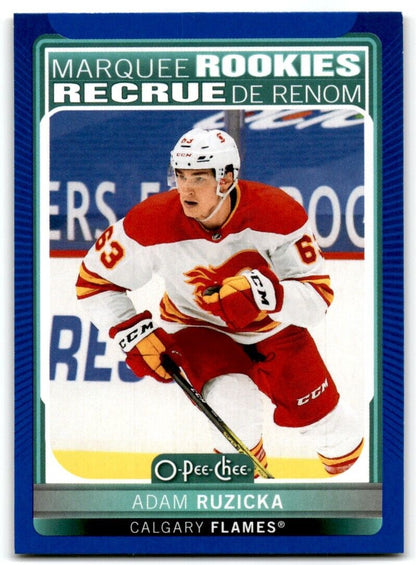 2021-22 Upper Deck 2021-22 O-Pee-Chee Update Adam Ruzicka Rookie Calgary Flames