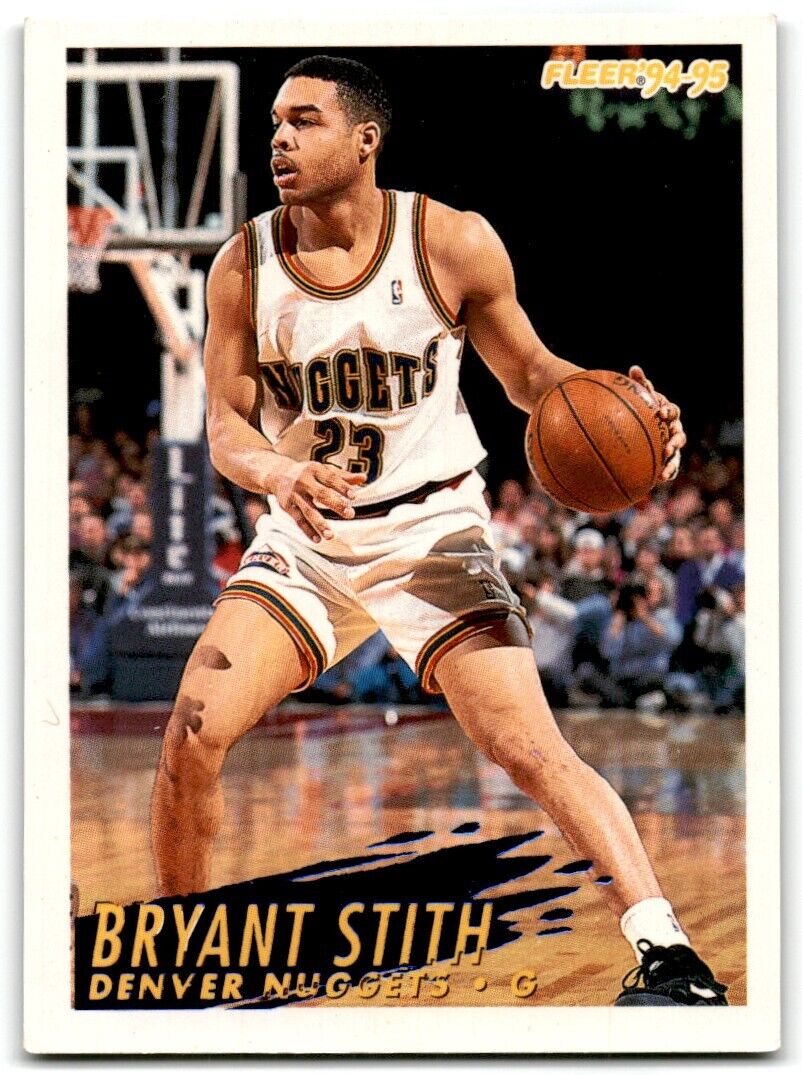 1994-95 Fleer Bryant Stith Denver Nuggets #61