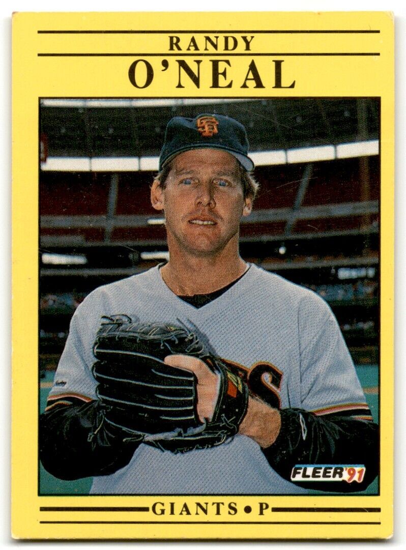 1991 Fleer Randy O'Neal San Francisco Giants #268