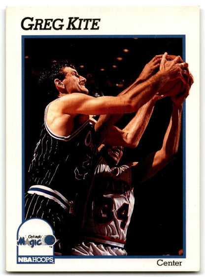 1991-92 Hoops Greg Kite Orlando Magic #408