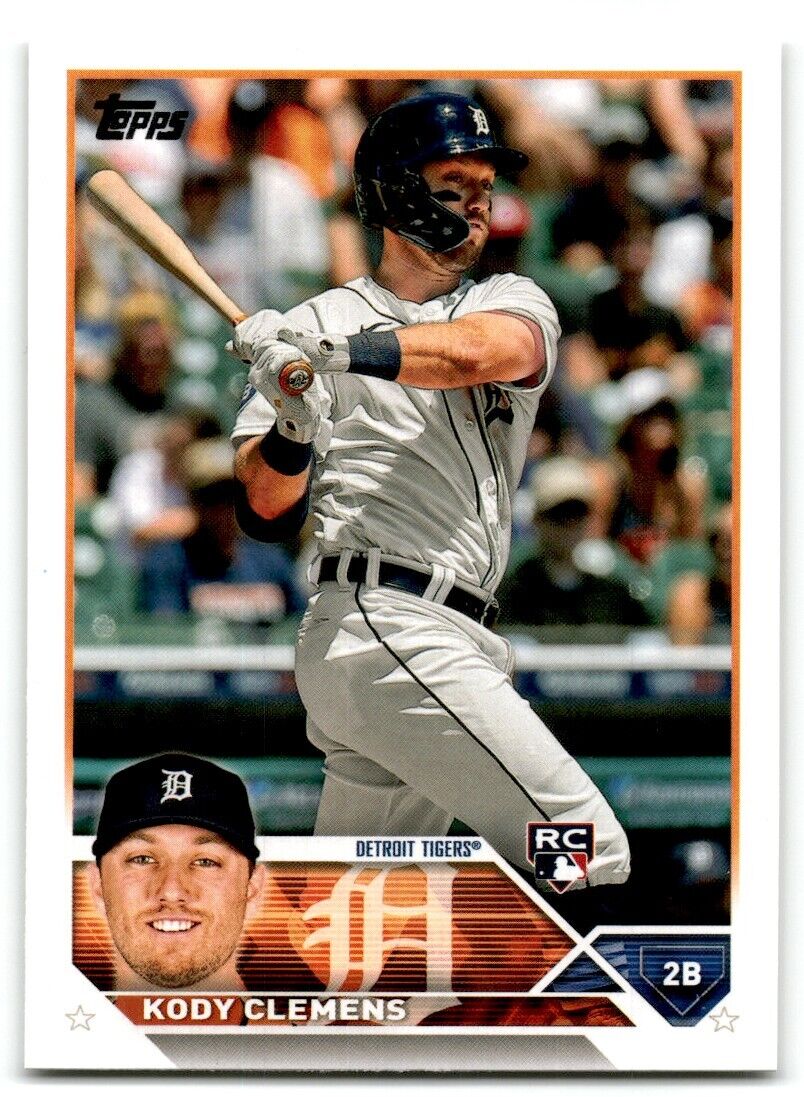 2023 Topps Kody Clemens Rookie Detroit Tigers #176