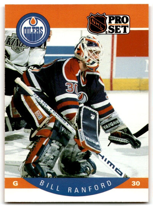 1990-91 Pro Set Bill Ranford Edmonton Oilers #94