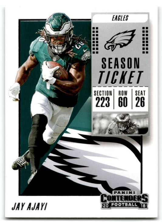 2018 Panini Contenders Jay Ajayi Philadelphia Eagles #22