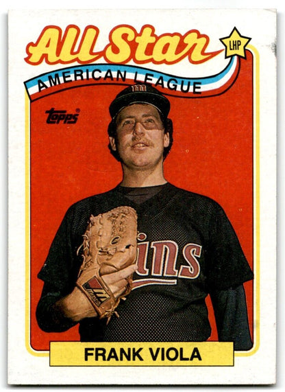 1989 Topps Frank Viola Minnesota Twins #406