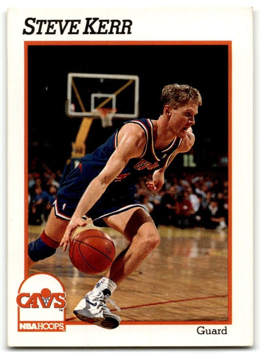 1991-92 Hoops Steve Kerr Cleveland Cavaliers #350