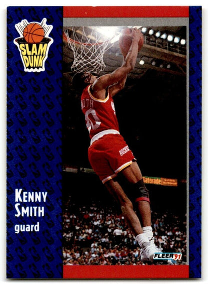 1991-92 Fleer Kenny Smith Houston Rockets #230