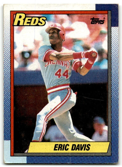 1990 Topps Eric Davis Cincinnati Reds #260