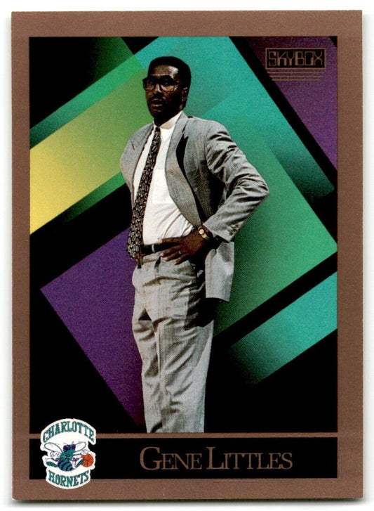 1990-91 SkyBox Gene Littles Charlotte Hornets #303