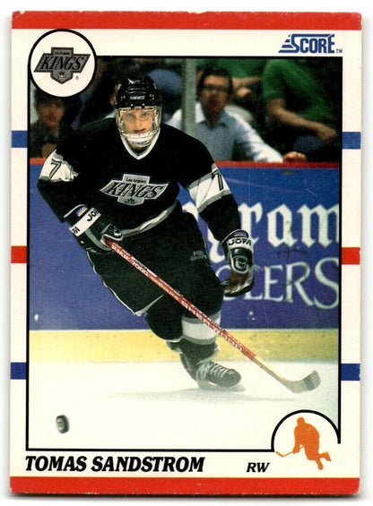 1990-91 Score Tomas Sandstrom Los Angeles Kings #183