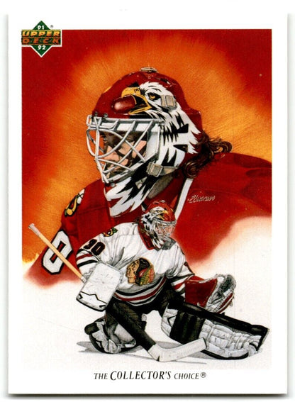 1991-92 Upper Deck Ed Belfour Chicago Blackhawks #81