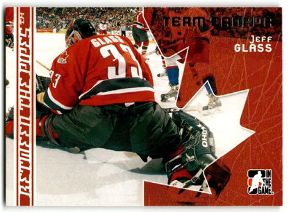 2006-07 In The Game Between Pipes Jeff Glass Canada #123