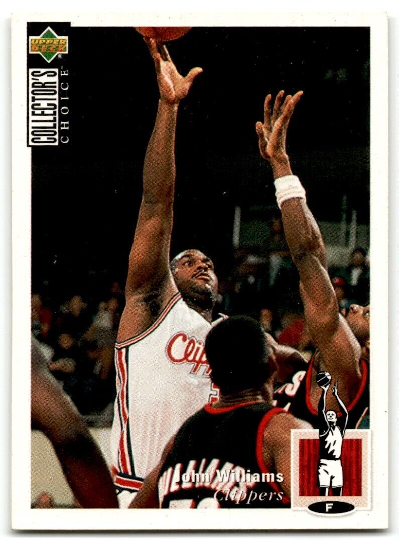 1994-95 Collector's Choice John Williams Los Angeles Clippers #153