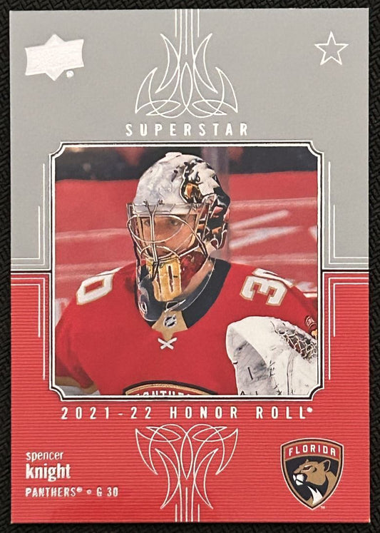 2021-22 Upper Deck Honor Roll Spencer Knight Florida Panthers #HR-11