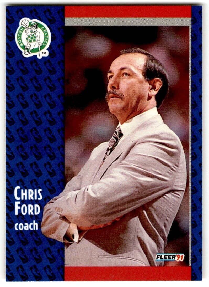 1991-92 Fleer Chris Ford Boston Celtics #10