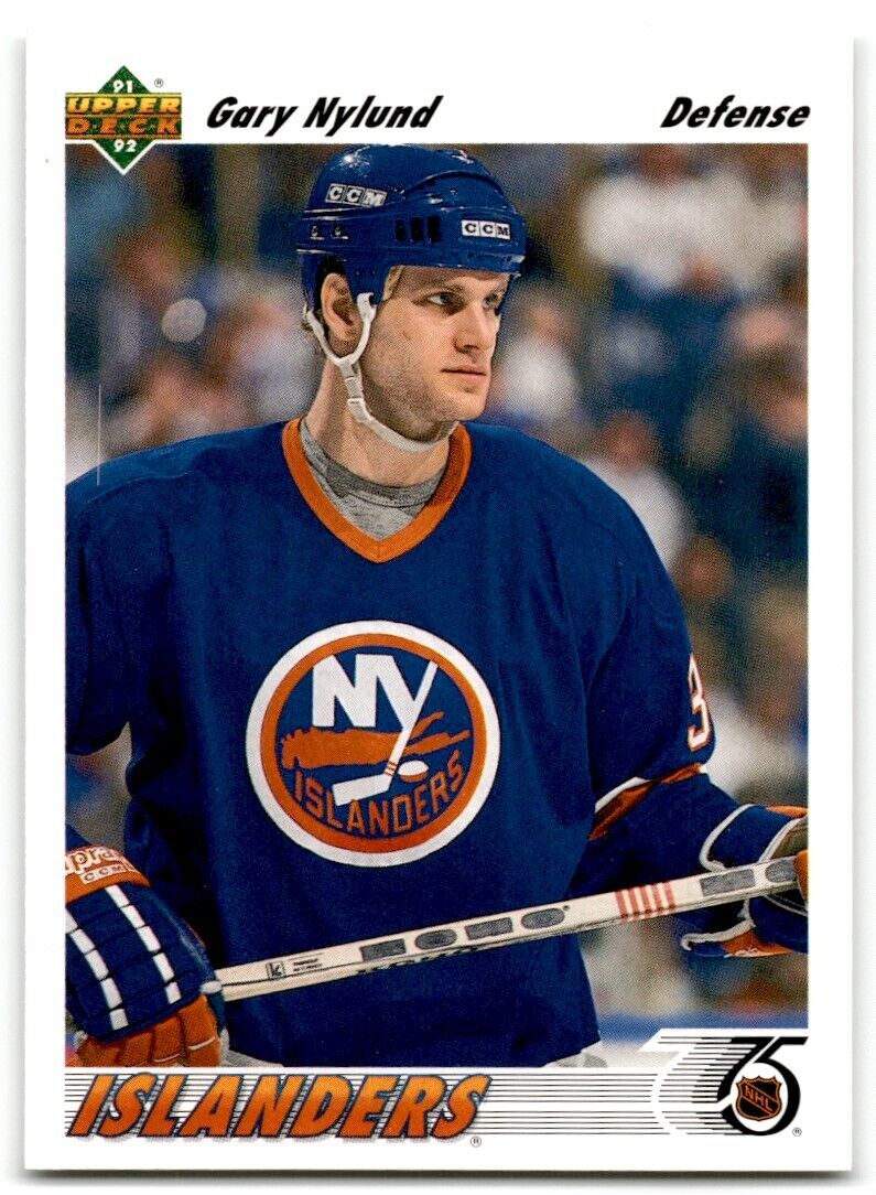 1991-92 Upper Deck Gary Nylund New York Islanders #406