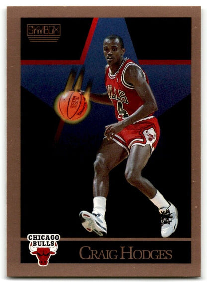 1990-91 SkyBox Craig Hodges Chicago Bulls #40