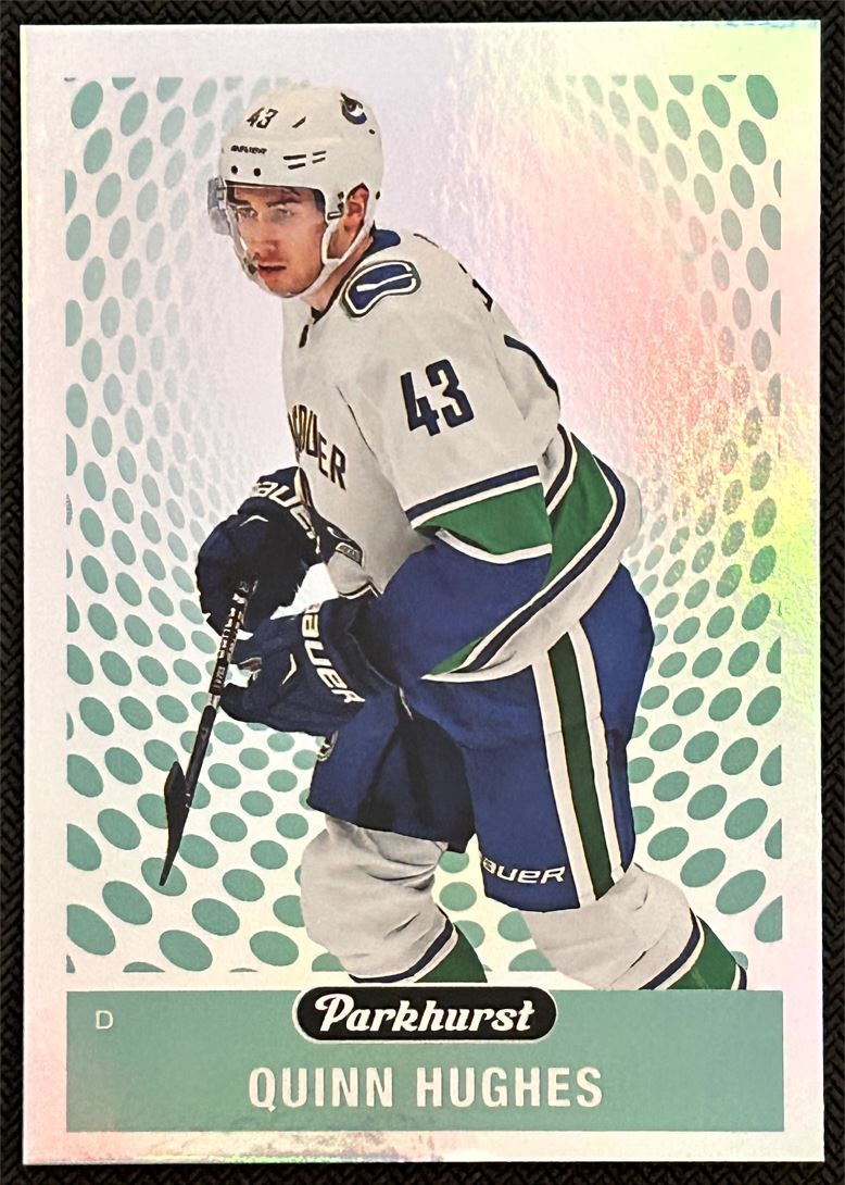 2019-20 Parkhurst Quinn Hughes Vancouver Canucks #PK-39