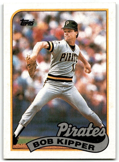 1989 Topps Bob Kipper Pittsburgh Pirates #114