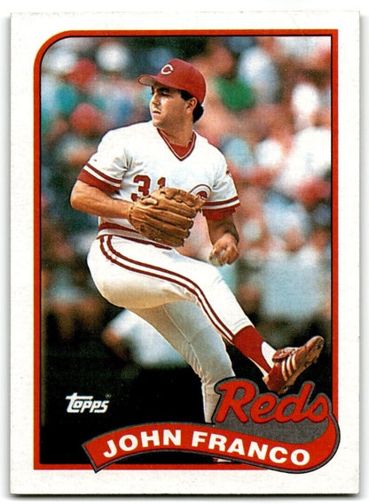 1989 Topps John Franco Cincinnati Reds #290