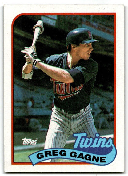 1989 Topps Greg Gagne Minnesota Twins #19