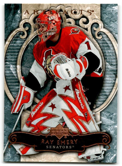 2007-08 Upper Deck Artifacts Ray Emery Ottawa Senators #12