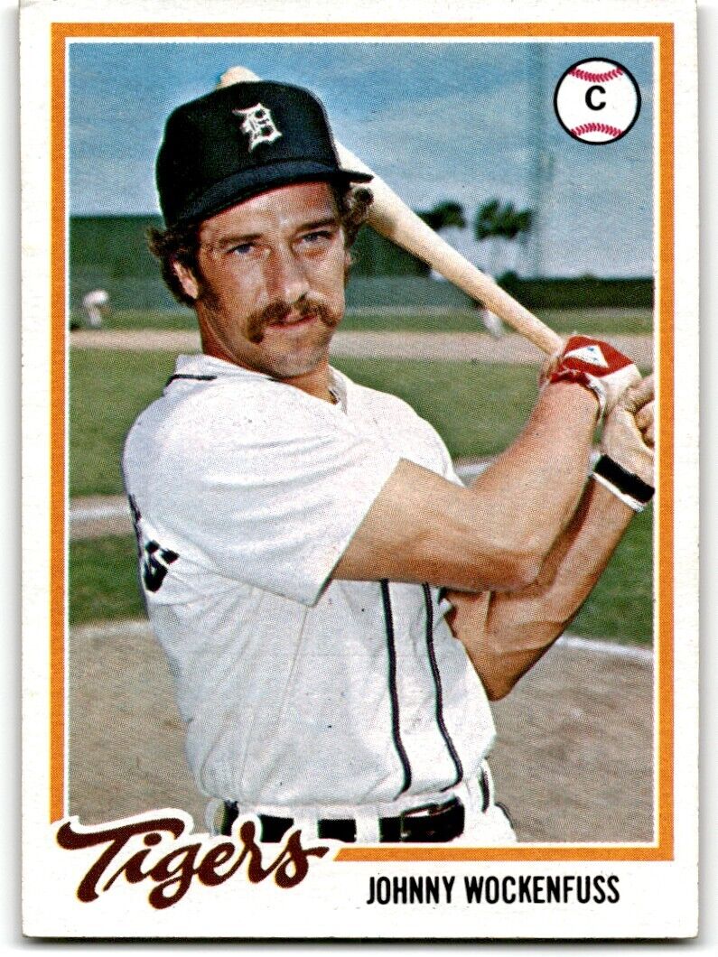 1978 Topps Burger King Detroit Tigers John Wockenfuss Detroit Tigers #3