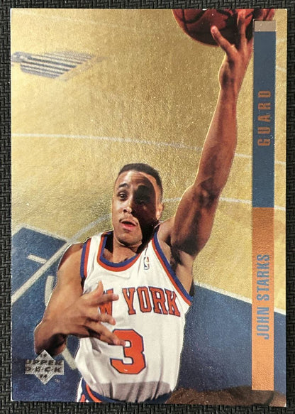 1994-95 Upper Deck Special Edition Behind the Glass John Starks New York Knicks