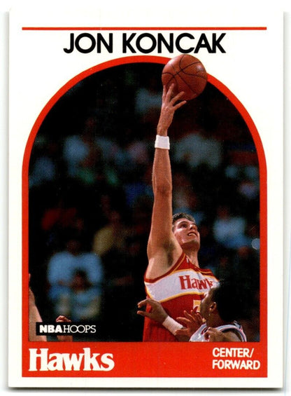 1989-90 Hoops Jon Koncak Rookie Atlanta Hawks #151