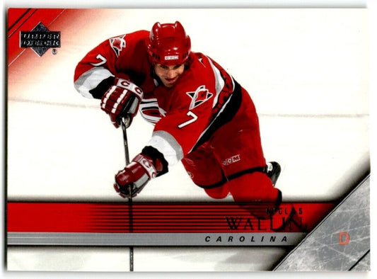 2005-06 Upper Deck Niclas Wallin Carolina Hurricanes #35