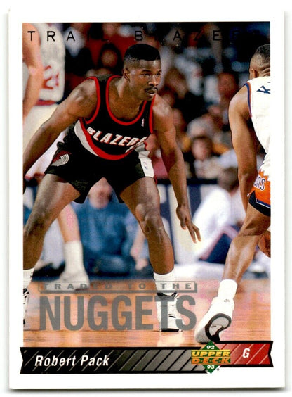 1992-93 Upper Deck Robert Pack Denver Nuggets #143