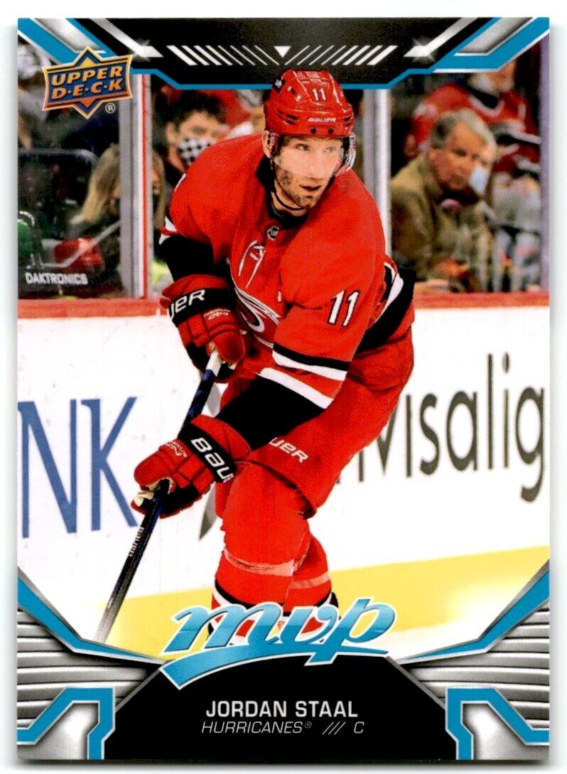 2022-23 Upper Deck MVP Jordan Staal Carolina Hurricanes #136