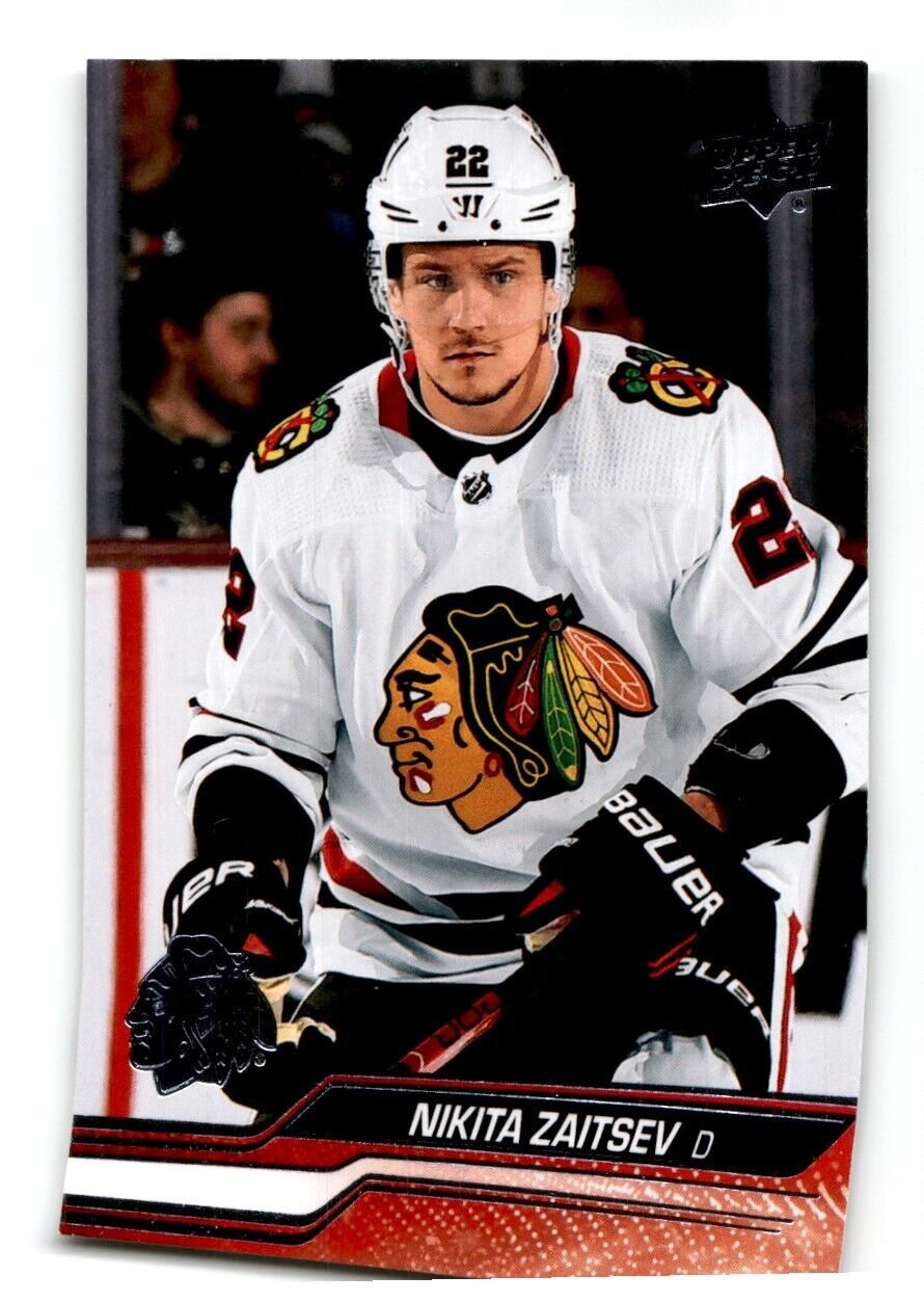 2023-24 Upper Deck Nikita Zaitsev Chicago Blackhawks #292